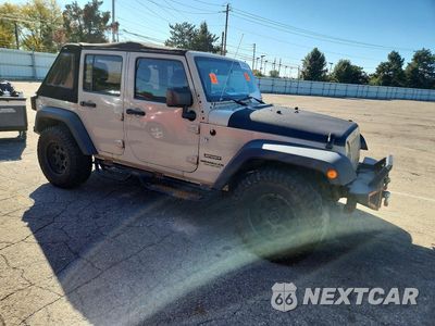 Czwarte zdjęcie samochodu z boku: 2017 JEEP WRANGLER UNLIMITED SPORT VIN:1C4BJWDG6HL570269 - miniatura