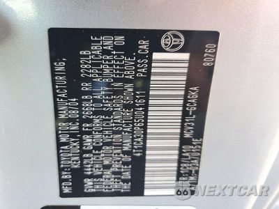 Zdjęcie 12 z 12 samochodu: 2005 TOYOTA CAMRY SOLARA SLE V6 VIN:4T1CA30P65U041611 - miniatura