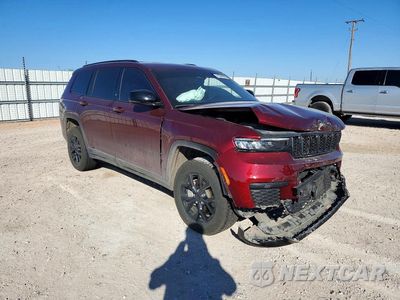 Czwarte zdjęcie samochodu z boku: 2025 JEEP GRAND CHEROKEE L LAREDO VIN:1C4RJKAGXS8627613 - miniatura