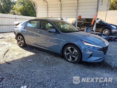Czwarte zdjęcie samochodu z boku: 2023 HYUNDAI ELANTRA SEL VIN:KMHLS4AG0PU411231 - miniatura