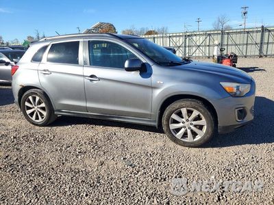 Czwarte zdjęcie samochodu z boku: 2014 MITSUBISHI OUTLANDER SPORT SE VIN:4A4AR4AU2EE027254 - miniatura