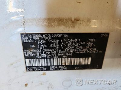 Zdjęcie 13 z 13 samochodu: 2006 TOYOTA RAV4 LIMITED VIN:JTMBK31V865011760 - miniatura