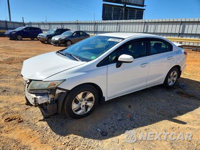 2015 HONDA CIVIC LX 19XFB2E5XFE040042 - główne zdjęcie licytacji z USA - miniatura