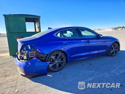 Trzecie zdjęcie samochodu z tyłu: 2023 GENESIS G70 2.0T VIN:KMTG34TA3PU114922 - miniatura