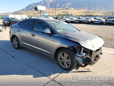 Czwarte zdjęcie samochodu z boku: 2018 HYUNDAI ELANTRA SEL VIN:KMHD84LF8JU451524 - miniatura