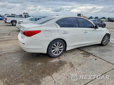 Trzecie zdjęcie samochodu z tyłu: 2017 INFINITI Q50 2.0T VIN:JN1CV7AP6HM641907 - miniatura