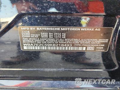 Zdjęcie 13 z 13 samochodu: 2019 BMW 740 I VIN:WBA7E2C59KB218493 - miniatura