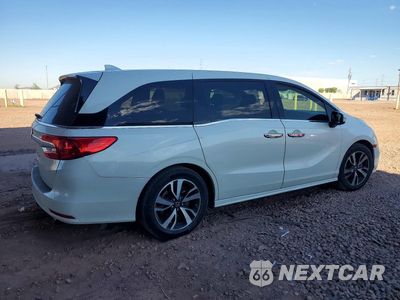 Trzecie zdjęcie samochodu z tyłu: 2018 HONDA ODYSSEY ELITE VIN:5FNRL6H9XJB019159 - miniatura