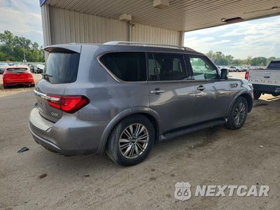 Trzecie zdjęcie samochodu z tyłu: 2021 INFINITI QX80 LUXE VIN:JN8AZ2AE6M9271182 - miniatura
