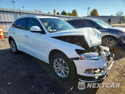Czwarte zdjęcie samochodu z boku: 2016 AUDI Q5 PREMIUM VIN:WA1C2AFP6GA134477 - miniatura