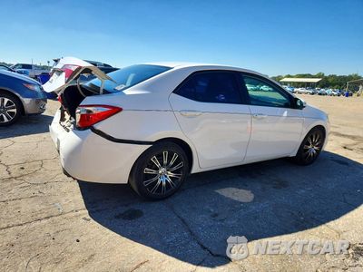 Trzecie zdjęcie samochodu z tyłu: 2014 TOYOTA COROLLA L VIN:2T1BURHE7EC176607 - miniatura