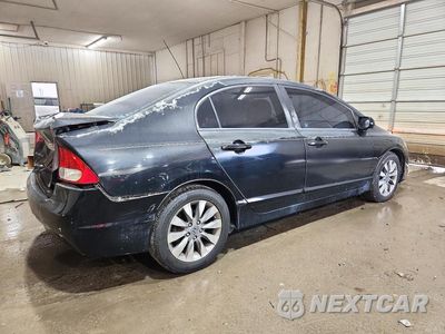 Trzecie zdjęcie samochodu z tyłu: 2010 HONDA CIVIC EXL VIN:2HGFA1F97AH528538 - miniatura