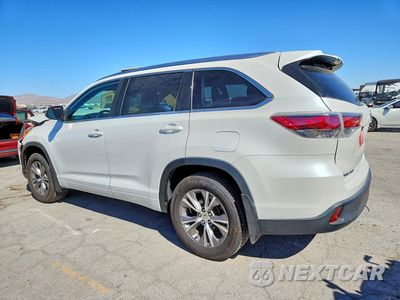 Drugie zdjęcie samochodu z przodu: 2014 TOYOTA HIGHLANDER XLE VIN:5TDJKRFH7ES021903 - miniatura