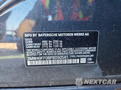 Zdjęcie 12 z 12 samochodu: 2023 BMW M340XI VIN:3MW49FF08P8D50541 - miniatura