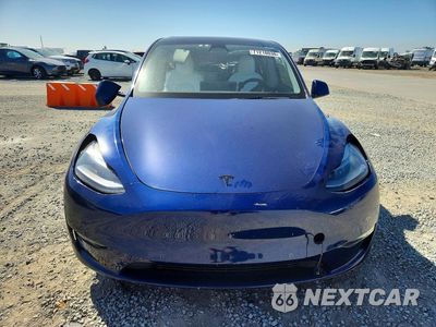 Piąte zdjęcie samochodu w środku: 2021 TESLA MODEL Y VIN:5YJYGDEF6MF264012 - miniatura