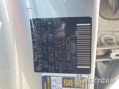 Zdjęcie 12 z 12 samochodu: 2017 KIA OPTIMA HYBRID EX VIN:KNAGU4LE6H5012344 - miniatura