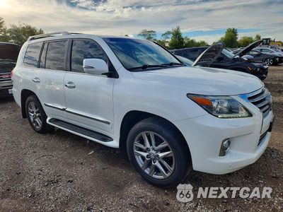 Czwarte zdjęcie samochodu z boku: 2014 LEXUS LX 570 VIN:JTJHY7AX8E4149947 - miniatura