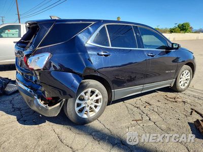 Trzecie zdjęcie samochodu z tyłu: 2020 CHEVROLET EQUINOX LT VIN:2GNAXTEV6L6178245 - miniatura