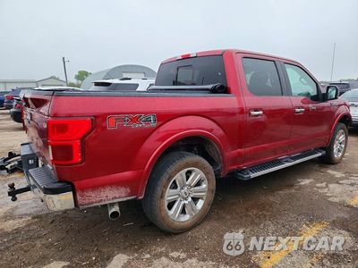 Trzecie zdjęcie samochodu z tyłu: 2019 FORD F150 SUPERCREW VIN:1FTEW1E42KKD71111 - miniatura