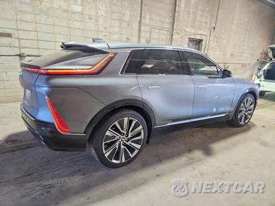 Trzecie zdjęcie samochodu z tyłu: 2023 CADILLAC LYRIQ LUXURY VIN:1GYKPMRK2PZ001036 - miniatura
