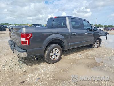 Trzecie zdjęcie samochodu z tyłu: 2018 FORD F150 SUPERCREW VIN:1FTEW1C59JKF11570 - miniatura