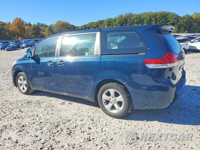 Drugie zdjęcie samochodu z przodu: 2011 TOYOTA SIENNA BASE 7-PASSENGER VIN:5TDKA3DCXBS002219 - miniatura
