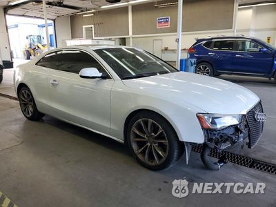 Czwarte zdjęcie samochodu z boku: 2013 AUDI A5 PREMIUM PLUS VIN:WAULFAFR0DA054631 - miniatura