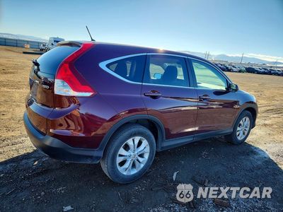 Trzecie zdjęcie samochodu z tyłu: 2014 HONDA CR-V EX VIN:5J6RM4H55EL059824 - miniatura
