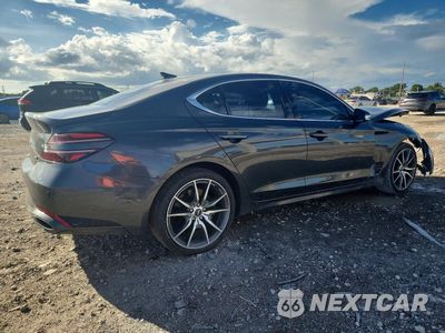 Trzecie zdjęcie samochodu z tyłu: 2022 GENESIS G70 3.3T STANDARD VIN:KMTG54TE8NU088277 - miniatura