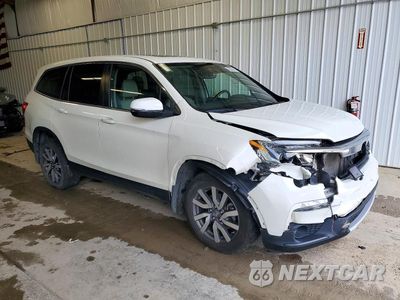 Czwarte zdjęcie samochodu z boku: 2019 HONDA PILOT EXL VIN:5FNYF6H58KB045115 - miniatura