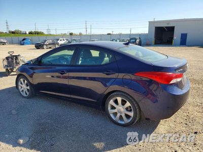 Drugie zdjęcie samochodu z przodu: 2013 HYUNDAI ELANTRA LIMITED VIN:5NPDH4AE4DH408490 - miniatura