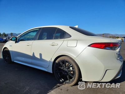 Drugie zdjęcie samochodu z przodu: 2020 TOYOTA COROLLA LE VIN:JTDEBRBE2LJ001193 - miniatura