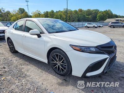 Czwarte zdjęcie samochodu z boku: 2022 TOYOTA CAMRY SE VIN:4T1G11AK7NU645614 - miniatura