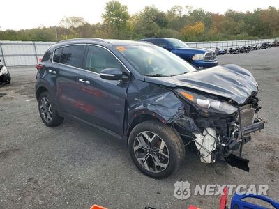 Czwarte zdjęcie samochodu z boku: 2021 KIA SPORTAGE EX VIN:KNDPNCACXM7846014 - miniatura