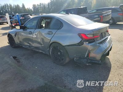 Drugie zdjęcie samochodu z przodu: 2023 BMW M3 COMPETITION VIN:WBS43AY06PFN96637 - miniatura