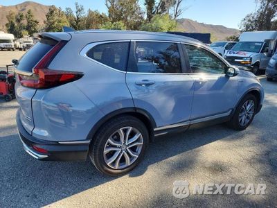 Trzecie zdjęcie samochodu z tyłu: 2022 HONDA CR-V TOURING VIN:5J6RT6H99NL010255 - miniatura