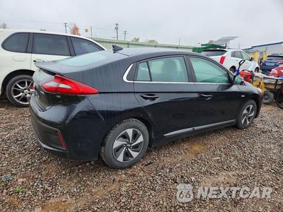 Trzecie zdjęcie samochodu z tyłu: 2018 HYUNDAI IONIQ SEL VIN:KMHC75LC1JU060421 - miniatura