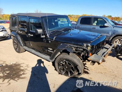 Czwarte zdjęcie samochodu z boku: 2012 JEEP WRANGLER UNLIMITED SAHARA VIN:1C4BJWEG9CL133325 - miniatura