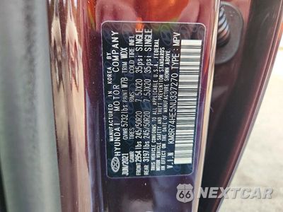 Zdjęcie 13 z 13 samochodu: 2022 HYUNDAI PALISADE CALLIGRAPHY VIN:KM8R74HE5NU337270 - miniatura