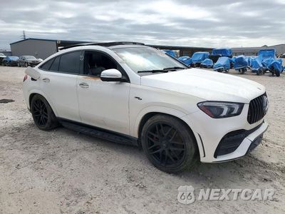 Czwarte zdjęcie samochodu z boku: 2021 MERCEDES-BENZ GLE COUPE AMG 53 4MATIC VIN:4JGFD6BB9MA466022 - miniatura