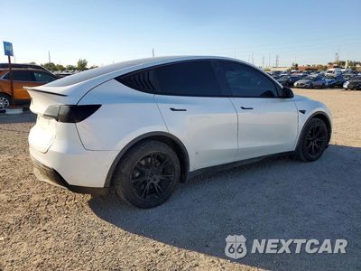 Trzecie zdjęcie samochodu z tyłu: 2020 TESLA MODEL Y VIN:5YJYGDEE2LF056716 - miniatura