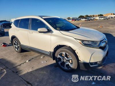 Czwarte zdjęcie samochodu z boku: 2017 HONDA CR-V TOURING VIN:5J6RW1H91HL014282 - miniatura
