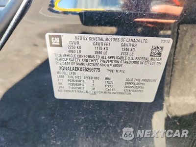 Zdjęcie 13 z 13 samochodu: 2014 CHEVROLET EQUINOX LS VIN:2GNALAEKXE6296775 - miniatura