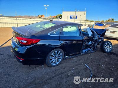 Trzecie zdjęcie samochodu z tyłu: 2017 HYUNDAI SONATA SPORT VIN:5NPE34AF7HH501036 - miniatura