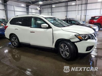 Czwarte zdjęcie samochodu z boku: 2017 NISSAN PATHFINDER SV VIN:5N1DR2MN8HC652766 - miniatura