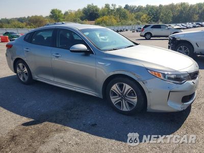 Czwarte zdjęcie samochodu z boku: 2017 KIA OPTIMA HYBRID EX VIN:KNAGU4LE6H5012344 - miniatura