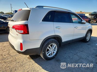 Trzecie zdjęcie samochodu z tyłu: 2014 KIA SORENTO LX VIN:5XYKTDA73EG461763 - miniatura