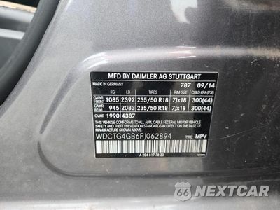 Zdjęcie 12 z 12 samochodu: 2015 MERCEDES-BENZ GLA 250 4MATIC VIN:WDCTG4GB6FJ062894 - miniatura