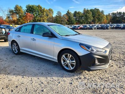 Czwarte zdjęcie samochodu z boku: 2018 HYUNDAI SONATA SEL VIN:5NPE34AFXJH596441 - miniatura