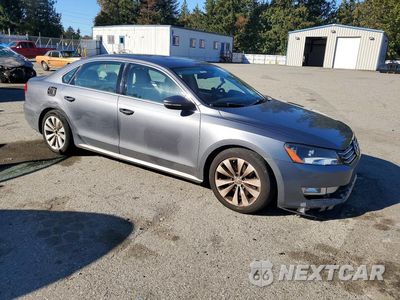 Czwarte zdjęcie samochodu z boku: 2012 VOLKSWAGEN PASSAT SE VIN:1VWBN7A37CC104187 - miniatura